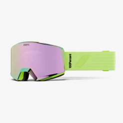 100% NORG 2023 GOGGLES - ACID SNOW LAVENDER W/ HiPER MIRROR LAVENDER