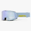 100% SNOWCRAFT 2023 GOGGLES - SUN PEAK W/HiPER MIRROR SILVER FLASH