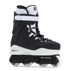 ANARCHY REVOLUTION II AGGRESSIVE INLINE SKATES - BLACK/WHITE