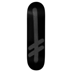 DEATHWISH GANG LOGO STAMP DECK BLACK - 8.38"