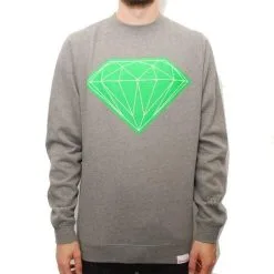 DIAMOND BIG BRILLIANT SWEAT CREWNECK GREY