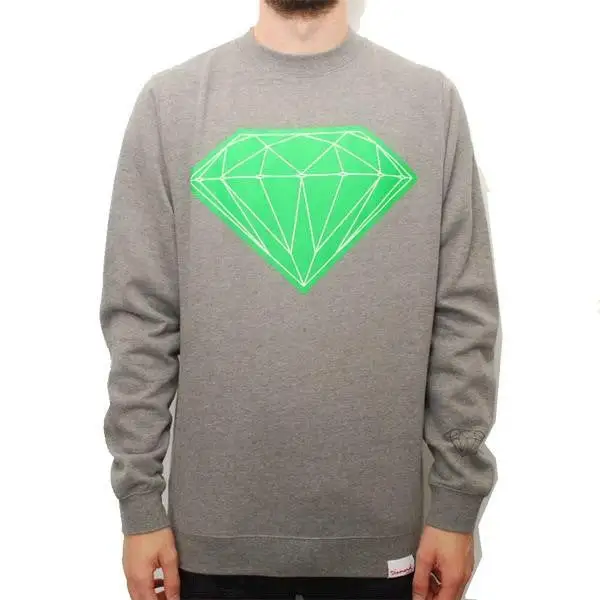 DIAMOND BIG BRILLIANT SWEAT CREWNECK GREY