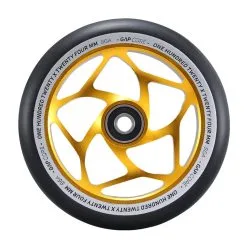 ENVY 120MM GAP CORE WHEELS PAIR - GOLD/BLACK