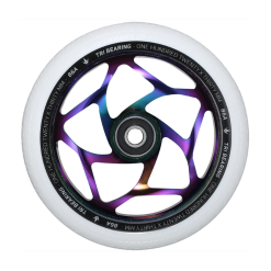 ENVY 120MM TRI-BEARING WHEELS PAIR 30MM PU - OIL SLICK/WHITE