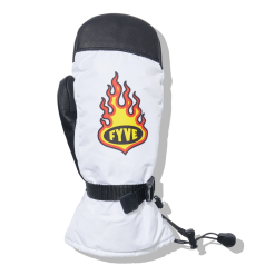 FYVE 2023 SPEED FLAME MITTS - WHITE