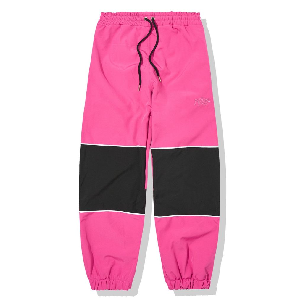 FYVE PINK X BLACK SNOW PANTS - US SHIPPING