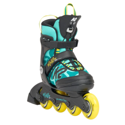 PLAYLIFE K2 MARLEE PRO INLINE SKATES - GREEN/YELLOW