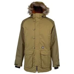 L1 GRIMEY MENS JACKET BRUSH MILITARY