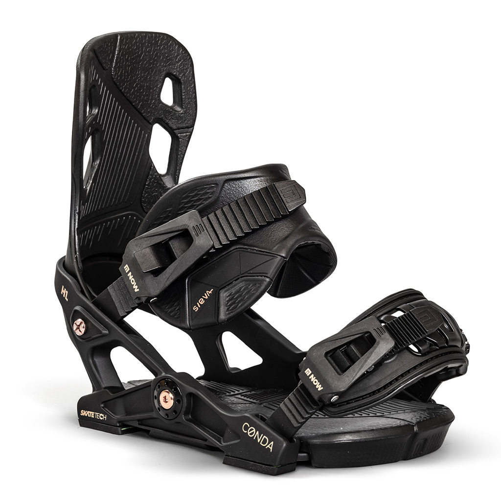 NOW CONDA 2022 WOMENS BINDINGS BLACK - Image 2
