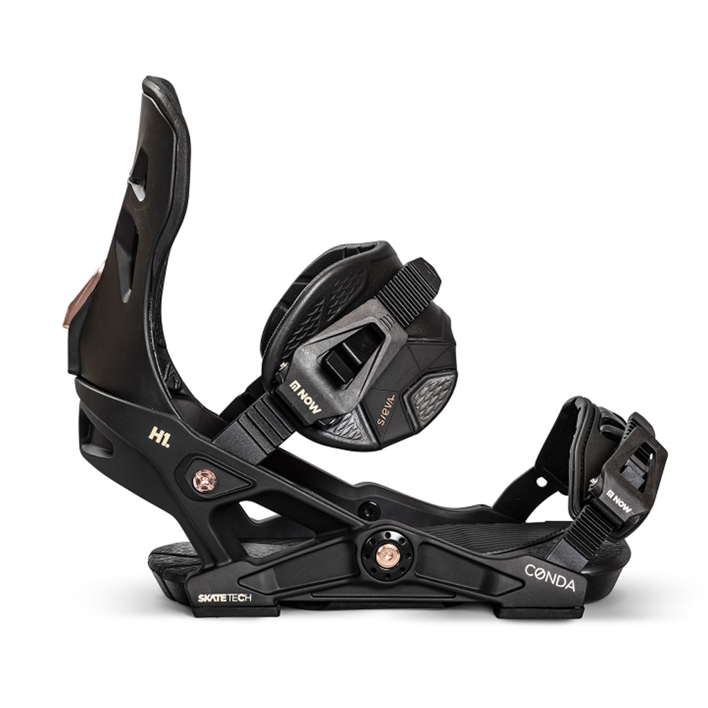 NOW CONDA 2022 WOMENS BINDINGS BLACK - Image 3
