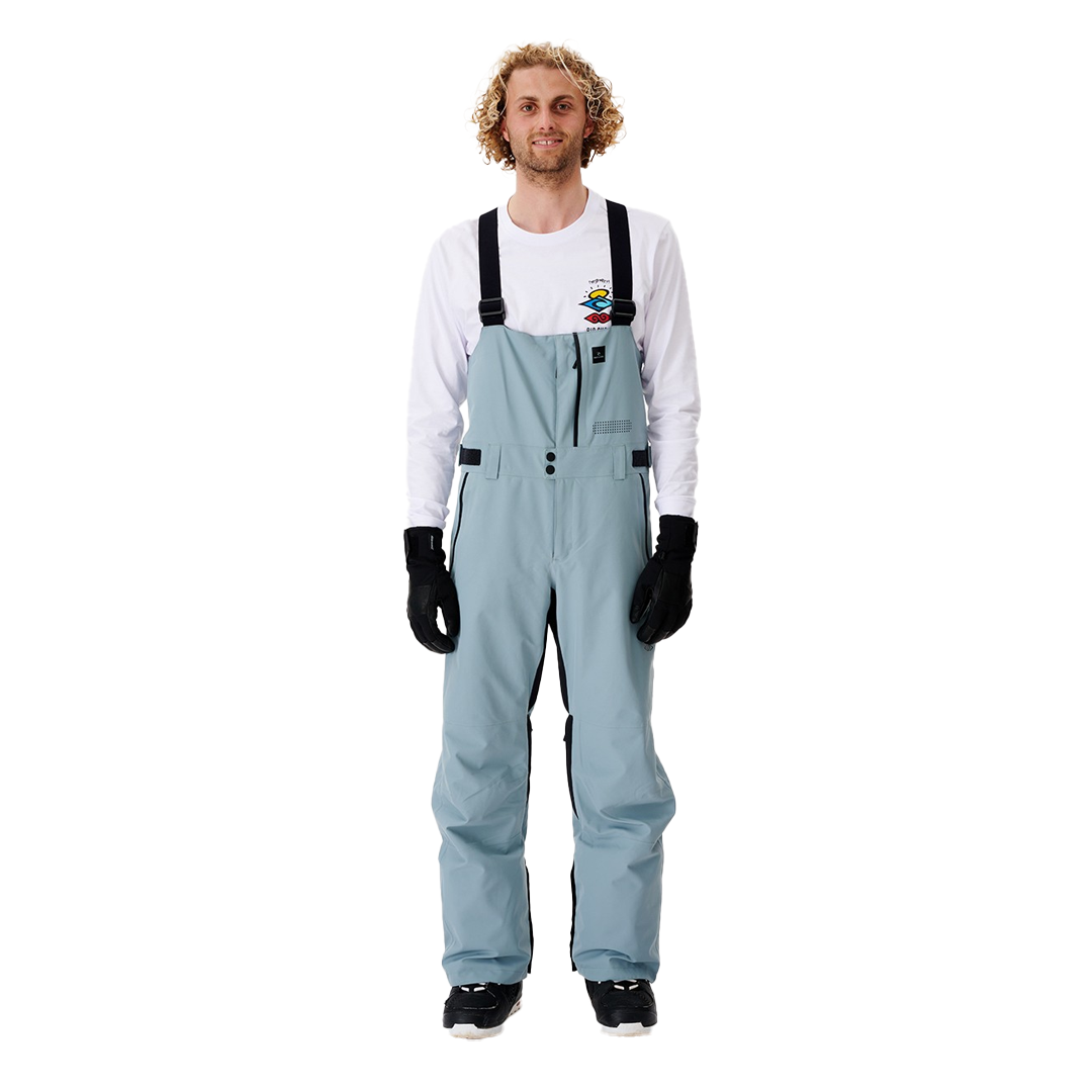 RIP CURL 2023 BACK COUNTRY BIB MINERAL BLUE