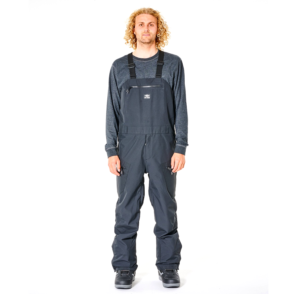 RIP CURL 2022 TAIPAN BIB PANTS BLACK