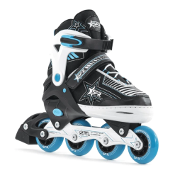 SFR PULSAR ADJUSTABLE INLINE YOUTH SKATES - BLUE