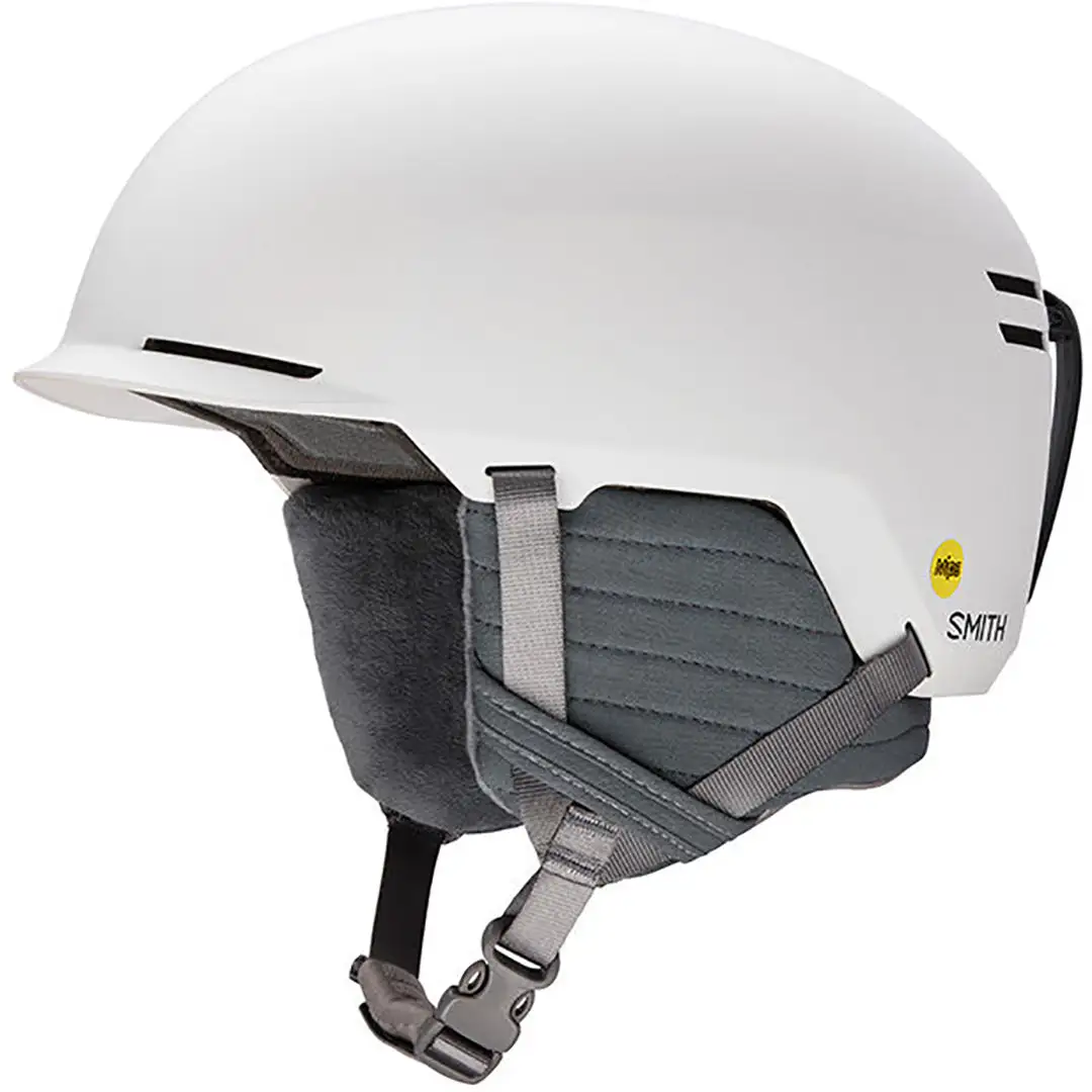 SMITH SCOUT MIPS ROUND CONTOUR FIT HELMET - MATTE WHITE