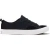 STATE HARLEM - BLACK/WHITE SUEDE/CANVAS