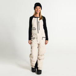 SNOBODI BOMA BIB SNOW PANTS CREAM