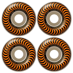 SPITFIRE F4 CLASSIC SWIRL 97D WHEELS ORANGE - 53MM