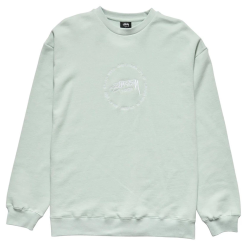 STUSSY LAGUNA BEACH 50/50 CREW - SEA FOAM