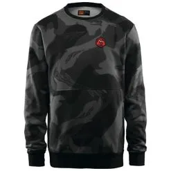 THIRTYTWO VAULT CREW PULLOVER BLACK CAMO