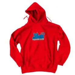 TOY MACHINE DEVIL CAT HOODIE RED