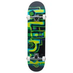 BLIND LOGO GLITCH COMPLETE GREEN/YELLOW - 7.875