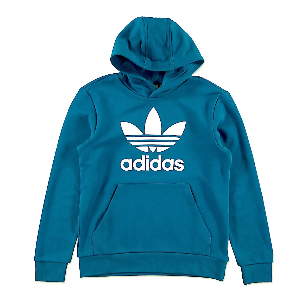 ADIDAS TREFOIL HOODIE YOUTH - BLUE