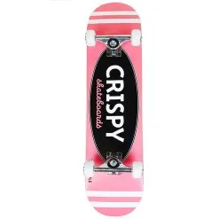 CRISPY ROOKIE STRIPE COMPLETE PINK - 8.0"