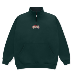 ICHPIG TRI-BLEND SPRINTERS 1/4 ZIP FOREST